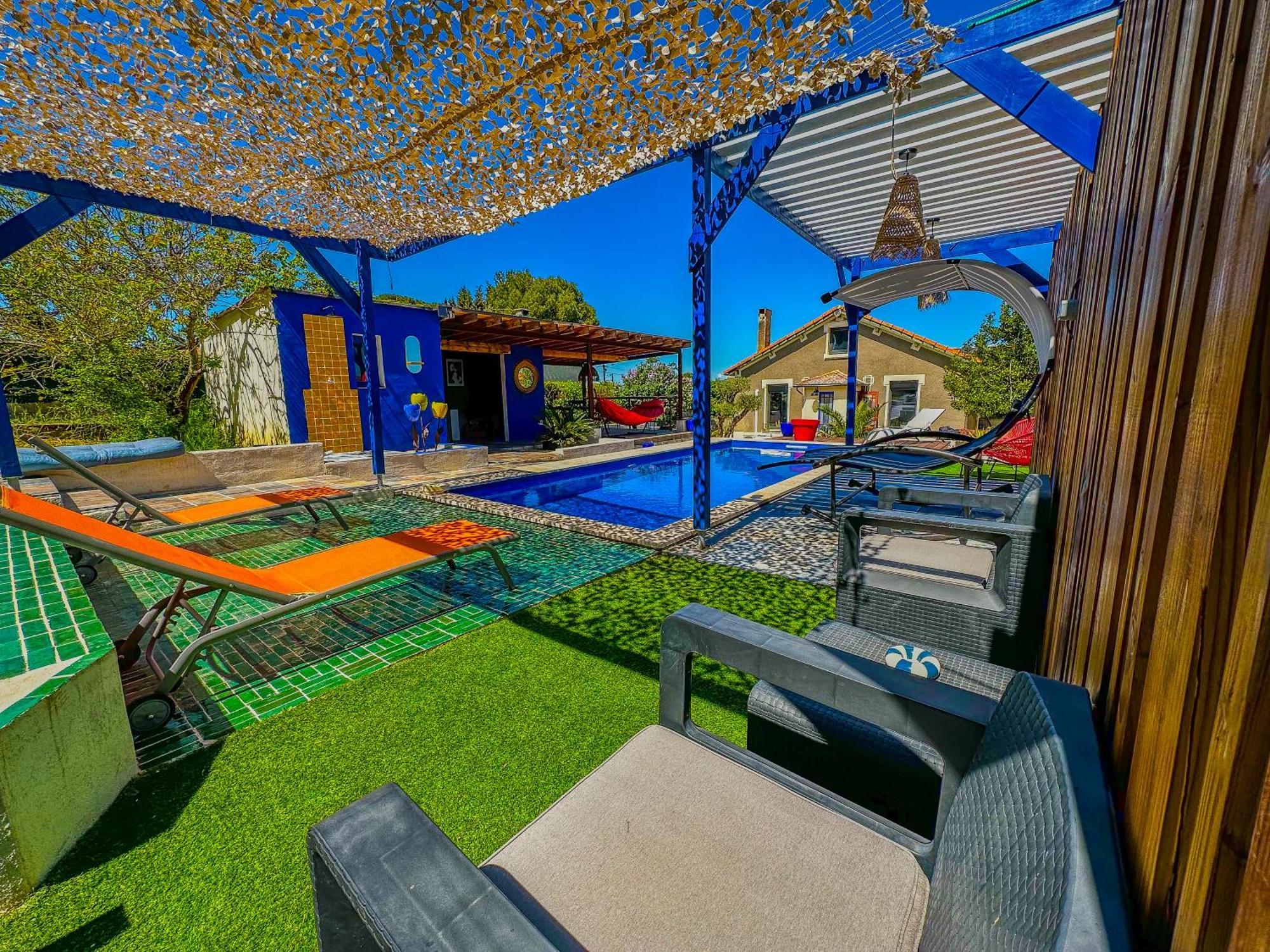 Loft Modern Avec Jardin Piscine Et Pool House Villa Lavalette Dış mekan fotoğraf
